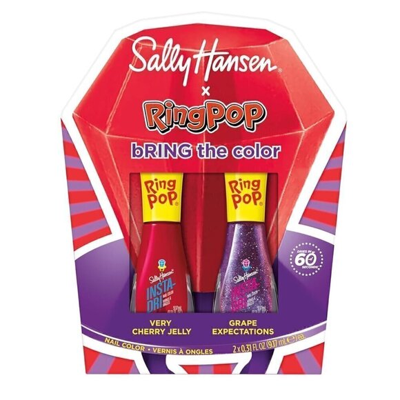 Sally Hansen Other - Sally Hansen Ring Pop Insta-Dri Nail Polish 2pk Giftset